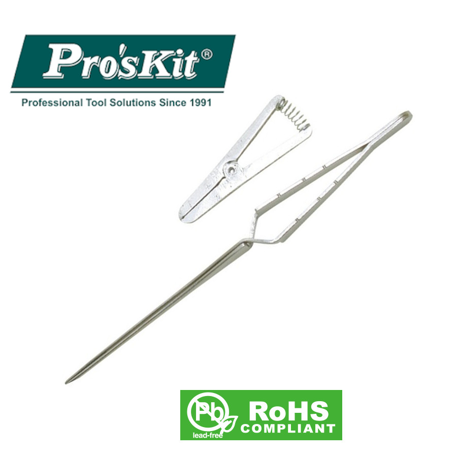 SH-4017 Pro'sKit Набор пинцетов для пайки (2 шт.)