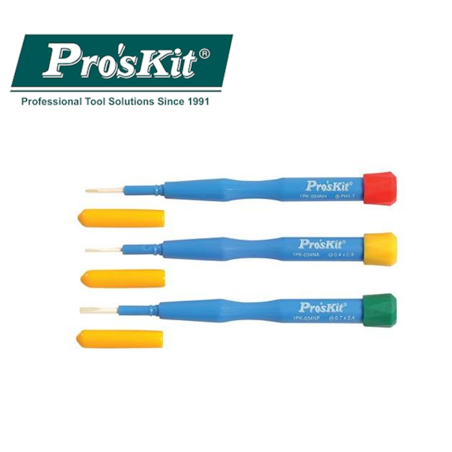 1PK-034NG Pro'sKit Отвертка с керамическим наконечником (+ PH0)