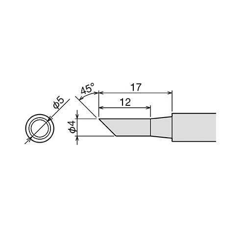 PX-60RT-4C жало (d6.5х26мм) GOOT