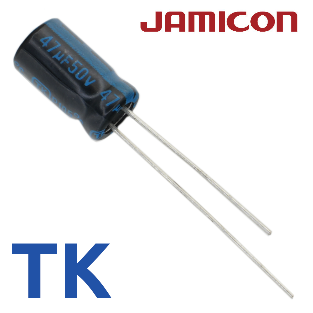 47мкФ 50В (6,3x11) TKR-105C Конденсатор электролитический