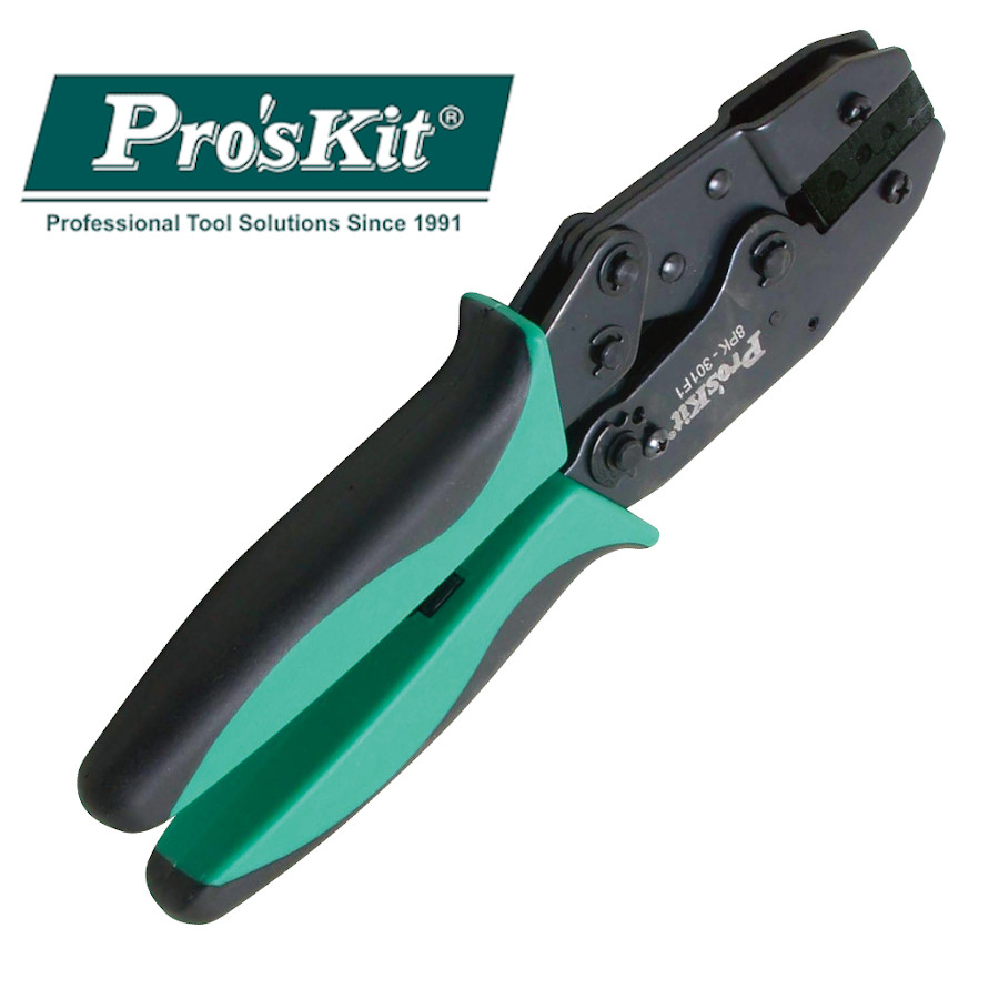 8PK-301F1 Pro'sKit Клещи для обжима оптоволоконных кабелей (220мм)