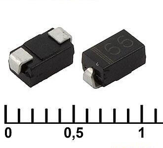 Диод Шоттки SS15 1А 50В SMA