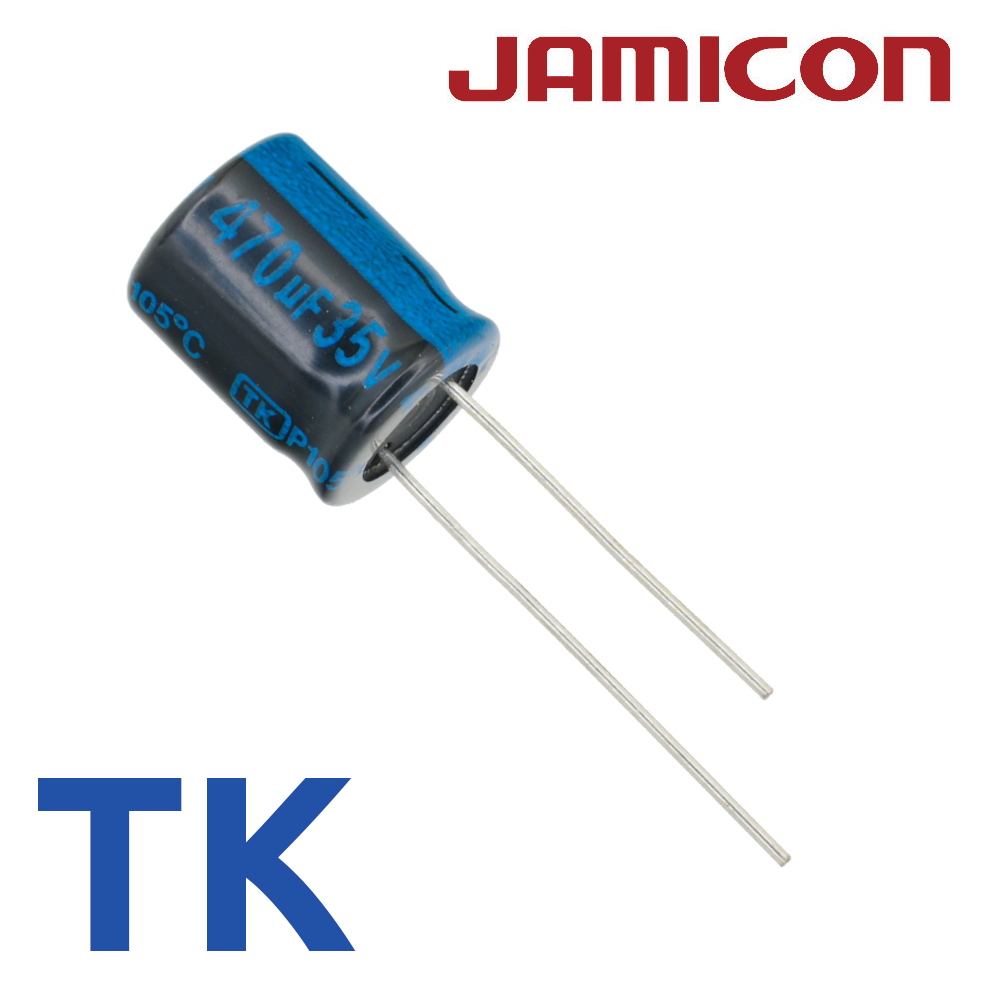 470мкФ 35В (10x13) TKR-105C Конденсатор электролитический