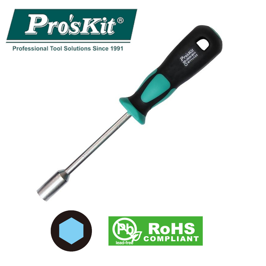 SD-2800-M11 Pro'sKit Отвертка торцевая (М11х125)