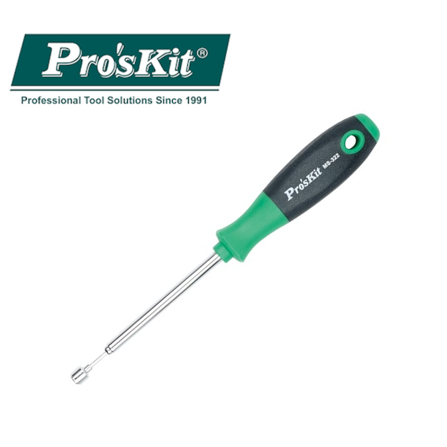 MS-322 Pro'sKit Захват магнитный на шарнире с телескопической рукояткой