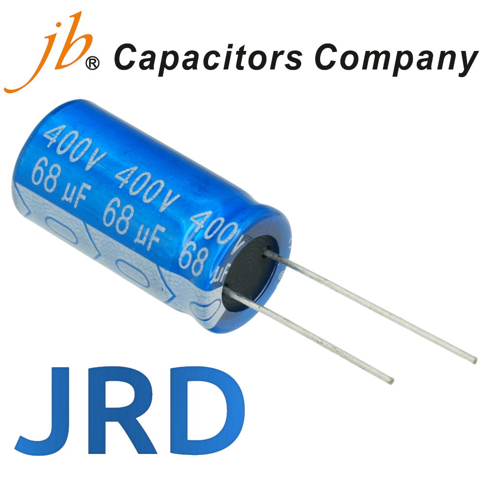 68мкФ 400В (16x31) JRD (5000ч.) Конденсатор электролитический
