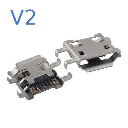 MicroUSB-F V2 Гнездо
