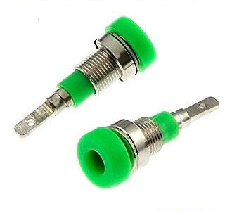 ZP007 2mm Panel-mount Socket,GREEN
