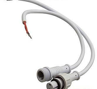 2pin WP L=40 D=13mm 2*0.3mm2 герметичный разъем