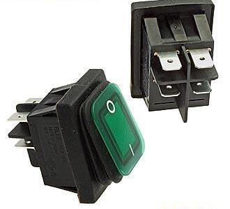 SB092 IP65 on-off 22x30mm