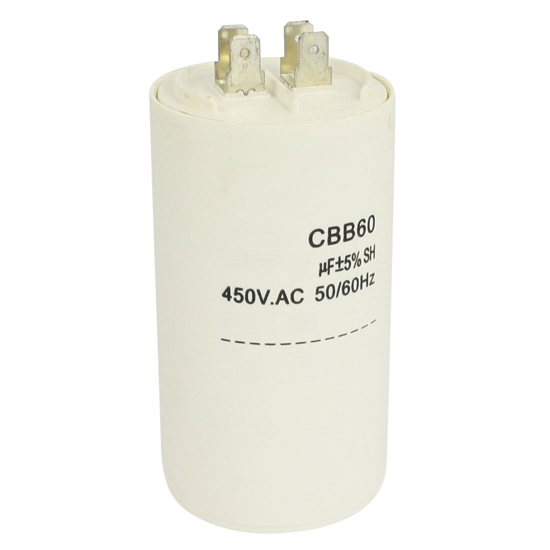 CBB60 45мкФ 450В Конденсатор пусковой (ДПС, 78-36)