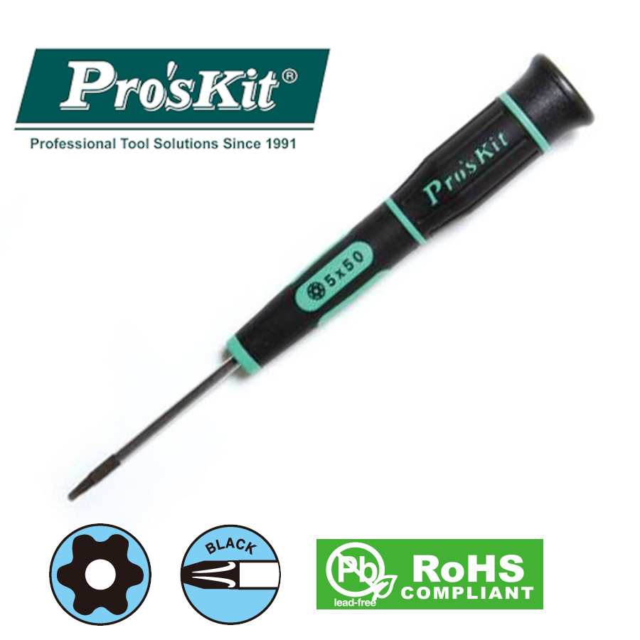 SD-081-T5H Pro'sKit Отвертка прецизионная (T5H)