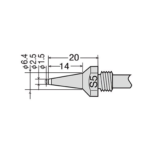 TP-100N-S5 Сменный носик GOOT