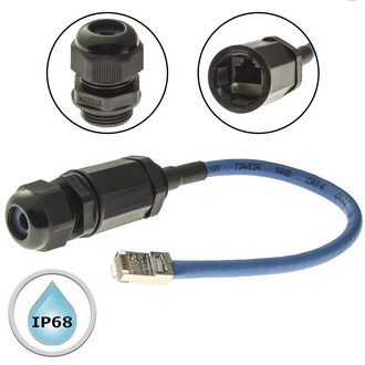RJ45M20L25-6B герметичный шнур
