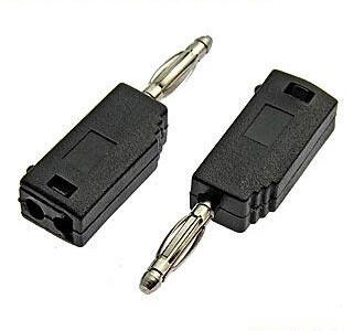 ZP-027 2mm Stackable Plug BLACK