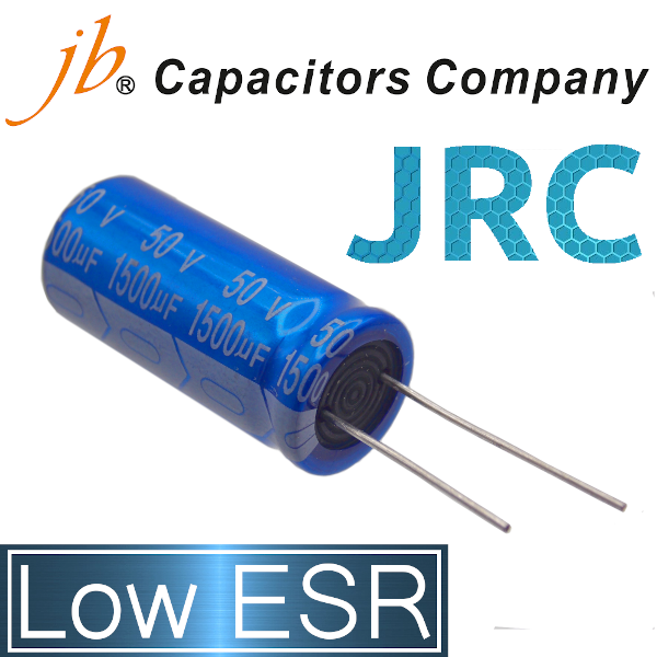 1500мкФ 50В (16x36) JRC Конденсатор электролитический
