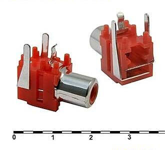 RCA-109 red гнездо на плату