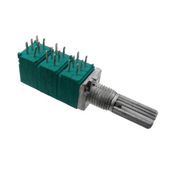 F091 KC  6 x 100 кОм Резистор переменный