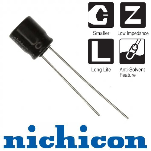 47мкФ 50В (8х9) TT (5000ч.) (low imp.) Конденсатор электролитический Nichicon