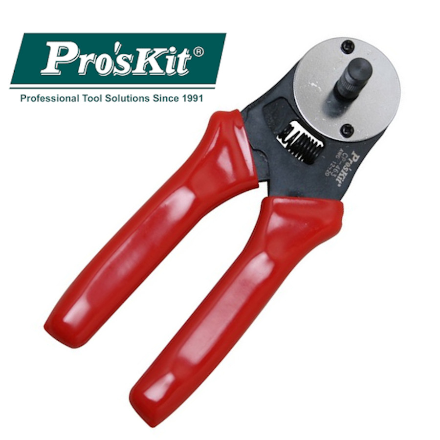 CP-463 Pro'sKit Клещи для обжима цилиндрических контактов разъемов D-sub