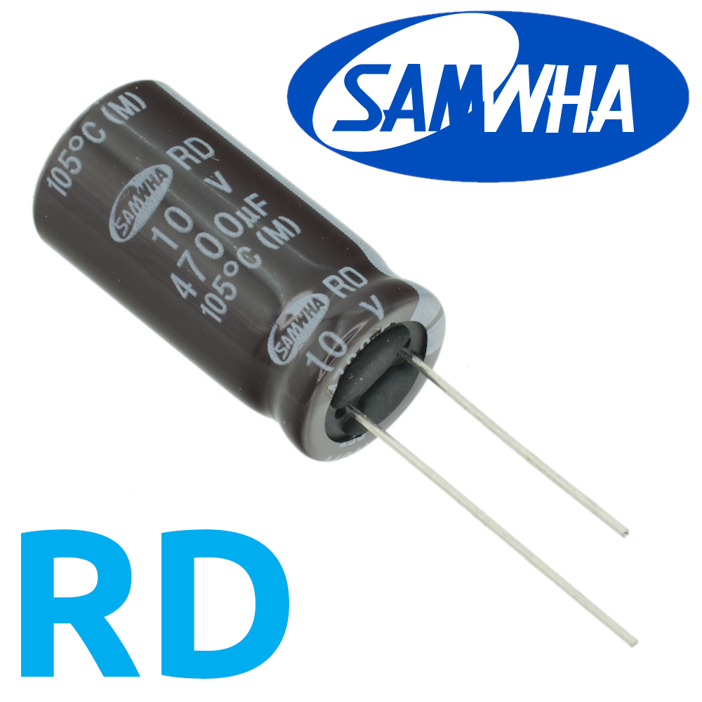 4700мкФ 10В (13x25) RD-105C Конденсатор электролитический