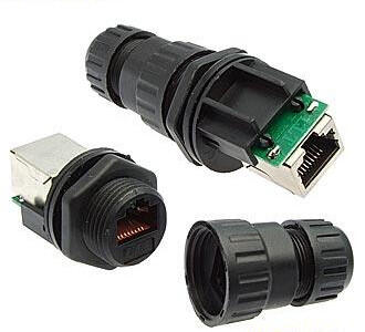 M19-RJ45 ip68 герметичный разъем