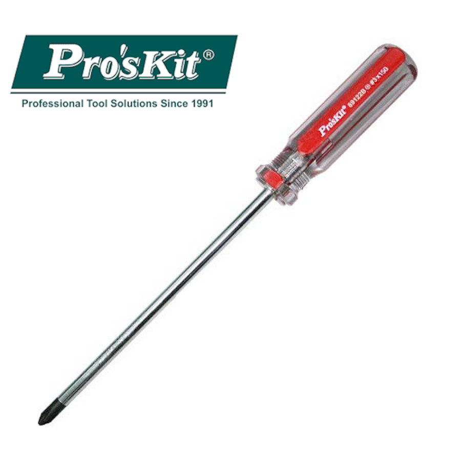 89122B Отвертка LineColor (+ #3, 8х150мм, 250мм) Pro'sKit