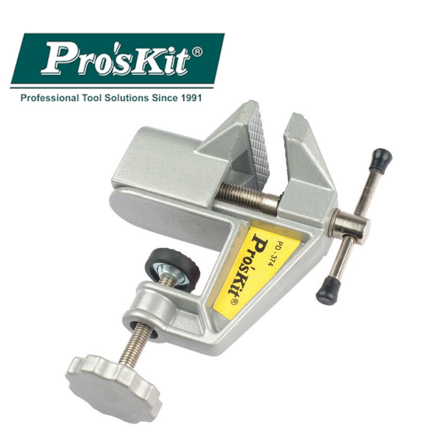 PD-374 Pro'sKit (аналог 8PK-374) Тиски (открытие до 50мм, струбцина до 30мм)