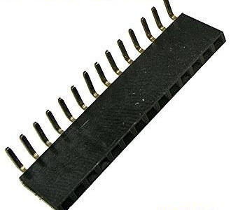 PBS-1x14R (PBS-14R)шаг 2.54 мм
