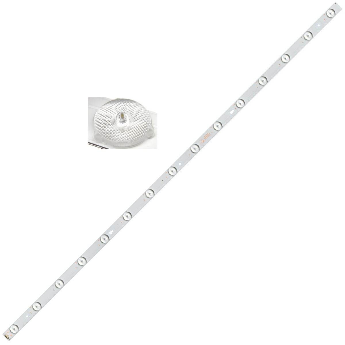 Светодиодная планка для подсветки ЖК панелей LED42D15-01(C) (855 мм, 15 линз)
