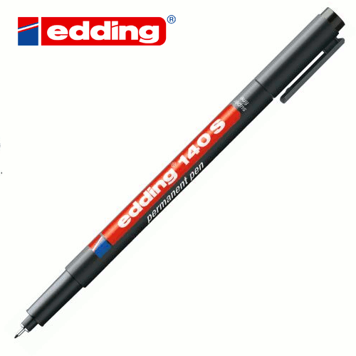EDDING 140S Маркер для ПВХ d=0,3мм (черный)