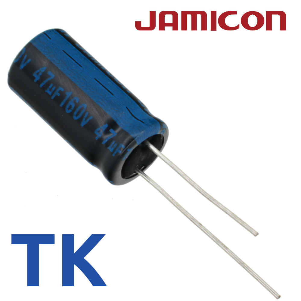 47мкФ 160В (10x21) TKR-105C Конденсатор электролитический