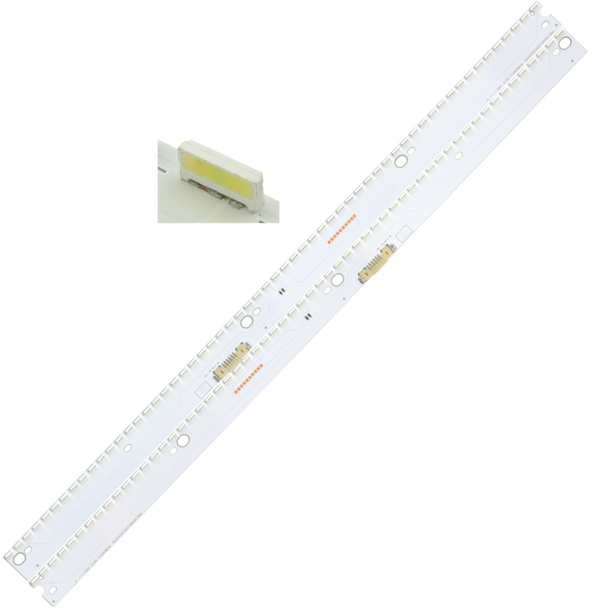 Светодиодная планка для подсветки ЖК панелей V6ER_490SMA/B_LED58_R2 (комплект 2 планки по 533мм, 58 