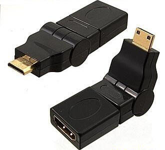 HDMI F to MiniHDMI M (rotation)