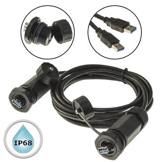 M25USBZ2-3.0G-3M герметичный шнур