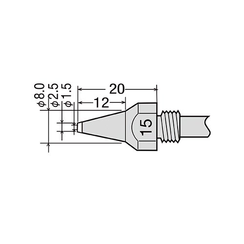 TP-100N-15 Сменный носик GOOT