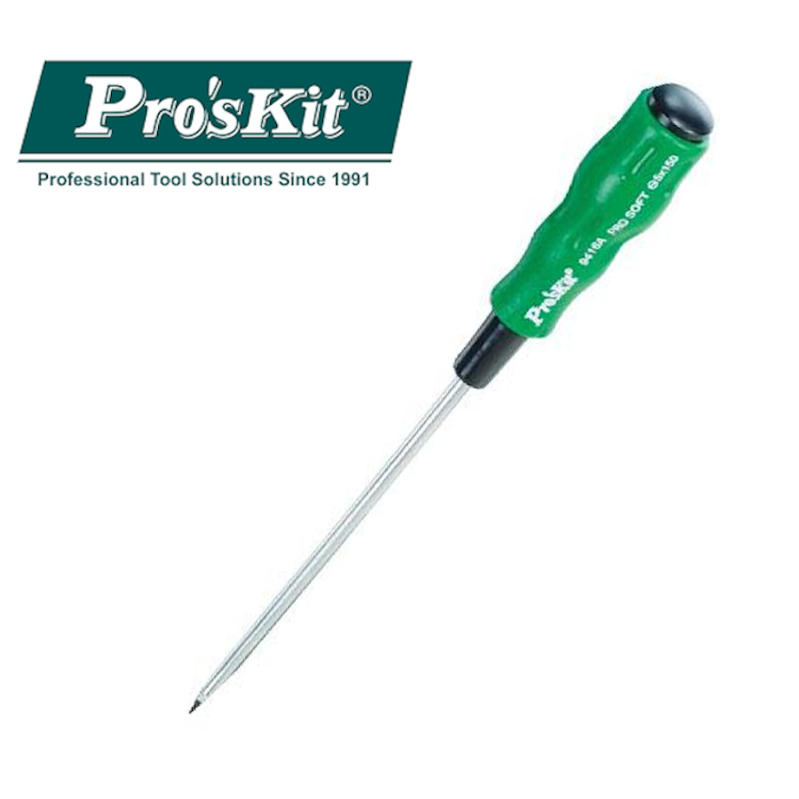 89416A Pro'sKit Отвертка Pro-Soft (- 5.0x150мм)