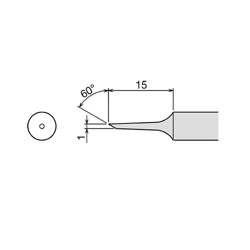 PX-60RT-1C жало (d6.5х26мм) GOOT