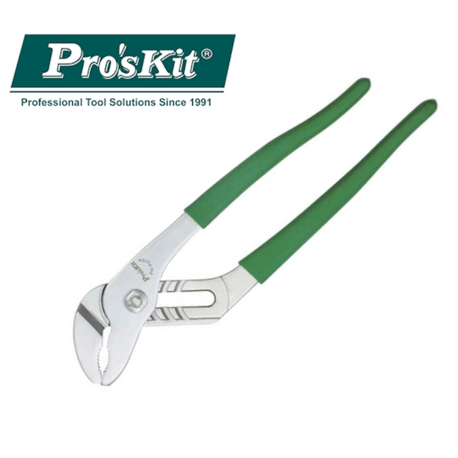 PN-P010N Pro'sKit Клещи переставные трубные (254мм)