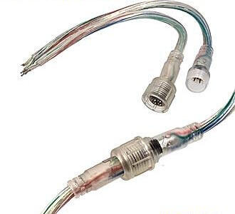 F/M 22AWG*4pins L170mm IP65 герметичный разъем