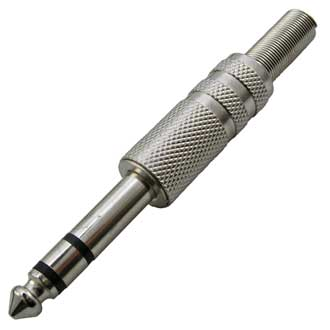 7-0057 / 6.3 mm stereo