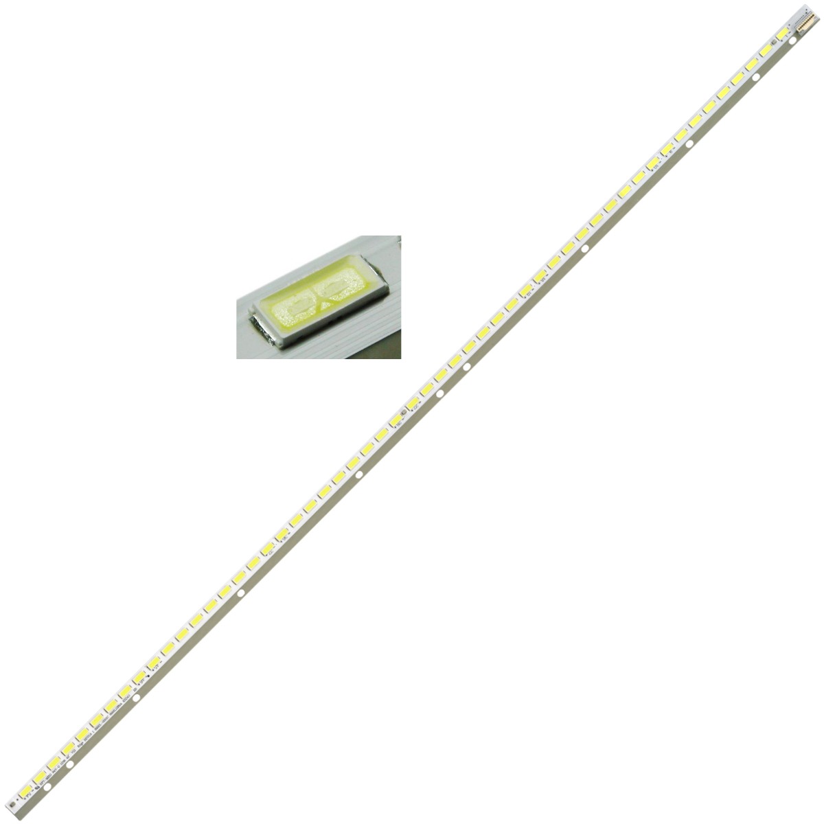 Светодиодная планка для подсветки ЖК панелей 6916L-1269A 42" V13 Edge Rev0.8 (535мм, 54 светодиода)