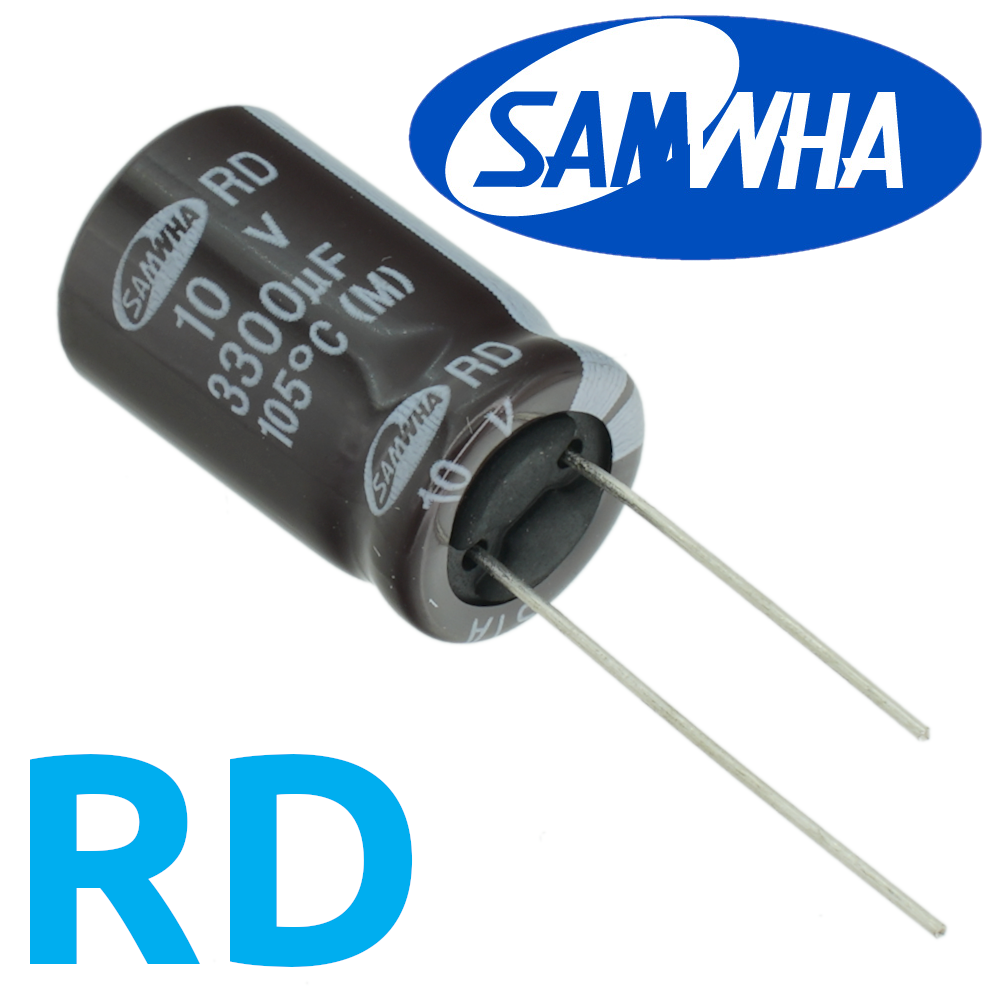 3300мкФ 10В (12,5x20) RD-105C Конденсатор электролитический