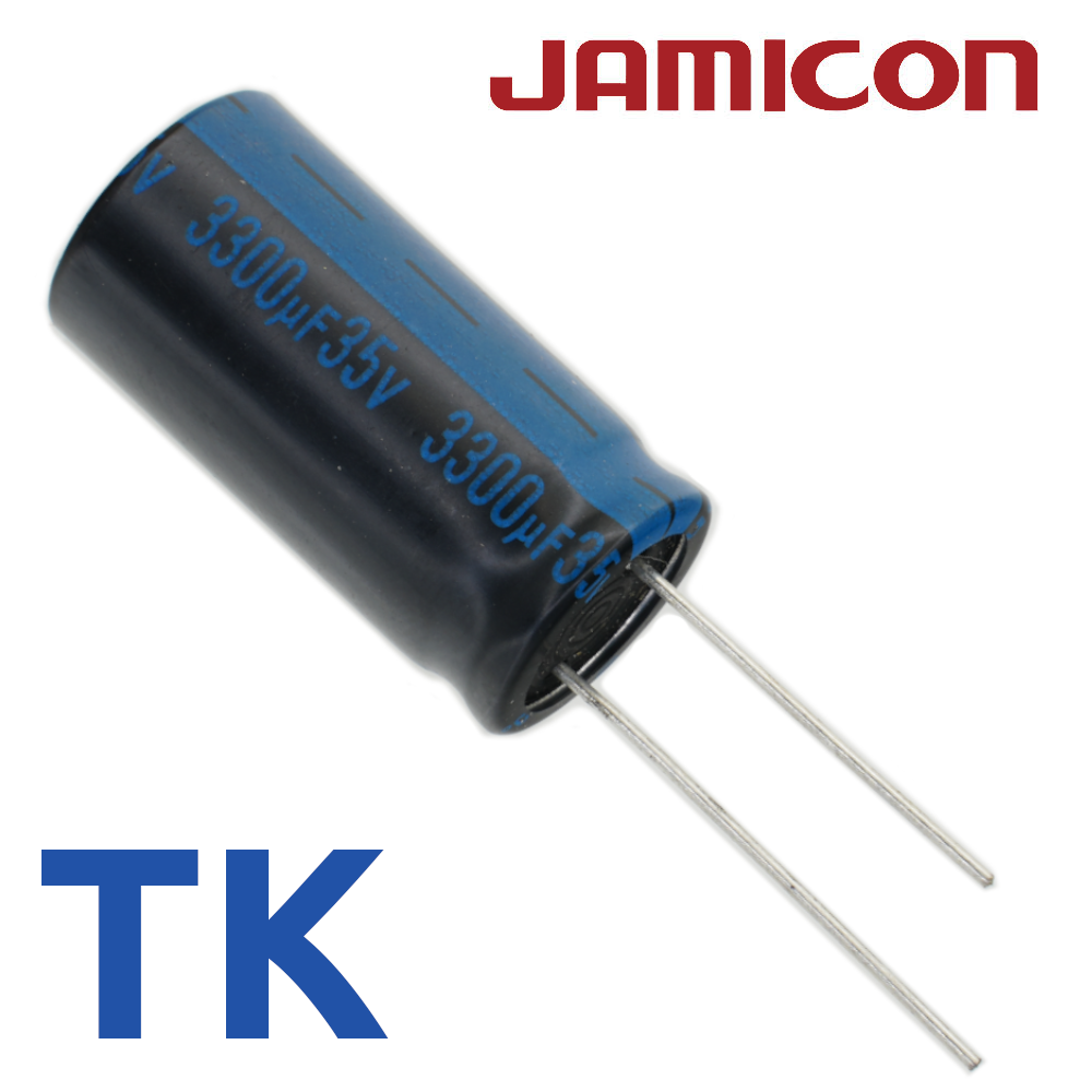 3300мкФ 35В (16x31,5) TKR-105C Конденсатор электролитический