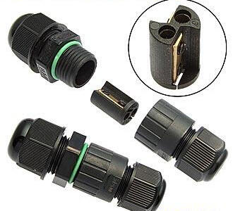 SZC-2-M16 (d=4-7mm) IP67 250V/10A герметичный разъем