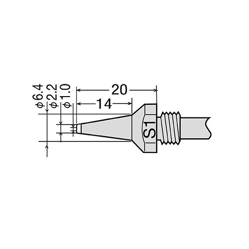 TP-100N-S1 Сменный носик GOOT