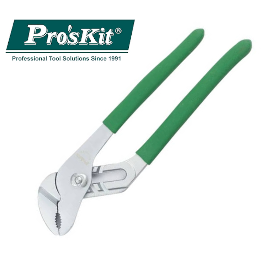 PN-P008 Pro'sKit Плоскогубцы переставные боковые трубные (204мм)