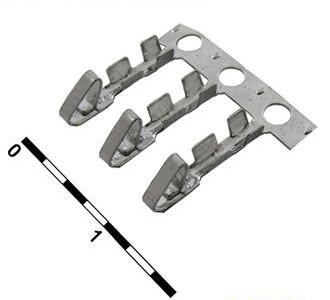HU pitch 2.54mm Контакты