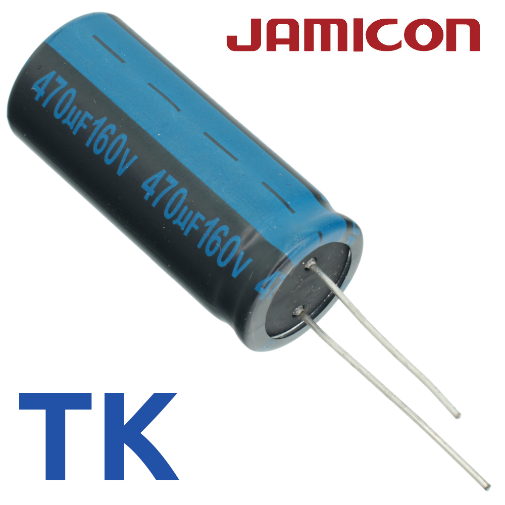 470мкФ 160В (18x40) TKR-105C  Конденсатор электролитический