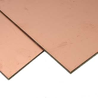 FR4-2 1.5mm 50x100 стеклотекстолит фольгированный двухсторонний